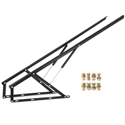 Heavy Duty Pneumatic Gas Spring Kit for Box Bed or Sofa, 152 cm, 120 kg Capacity