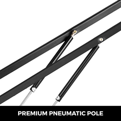 Heavy Duty Pneumatic Gas Spring Kit for Box Bed or Sofa, 152 cm, 120 kg Capacity