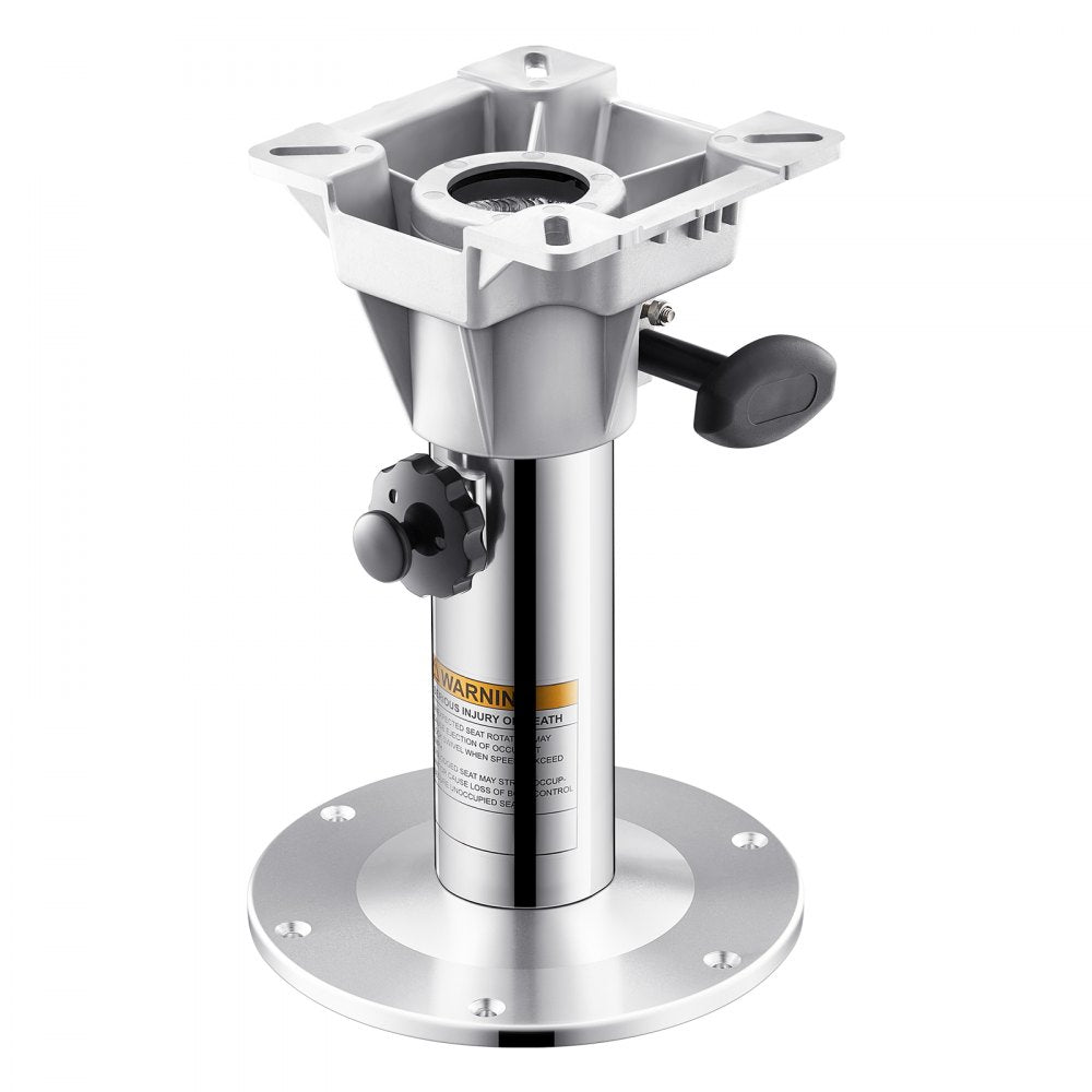 VEVOR Boat Seat Pedestal 12.76-18.7 Inches Height Adjustable Boat Seat Mount