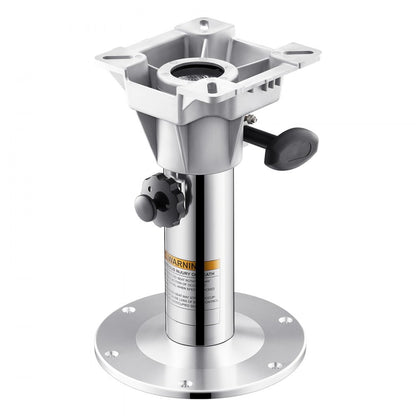 VEVOR Boat Seat Pedestal 12.76-18.7 Inches Height Adjustable Boat Seat Mount