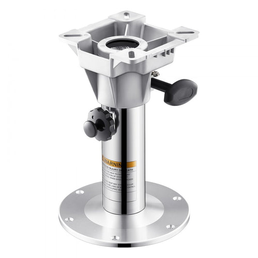 VEVOR Boat Seat Pedestal 12.76-18.7 Inches Height Adjustable Boat Seat Mount