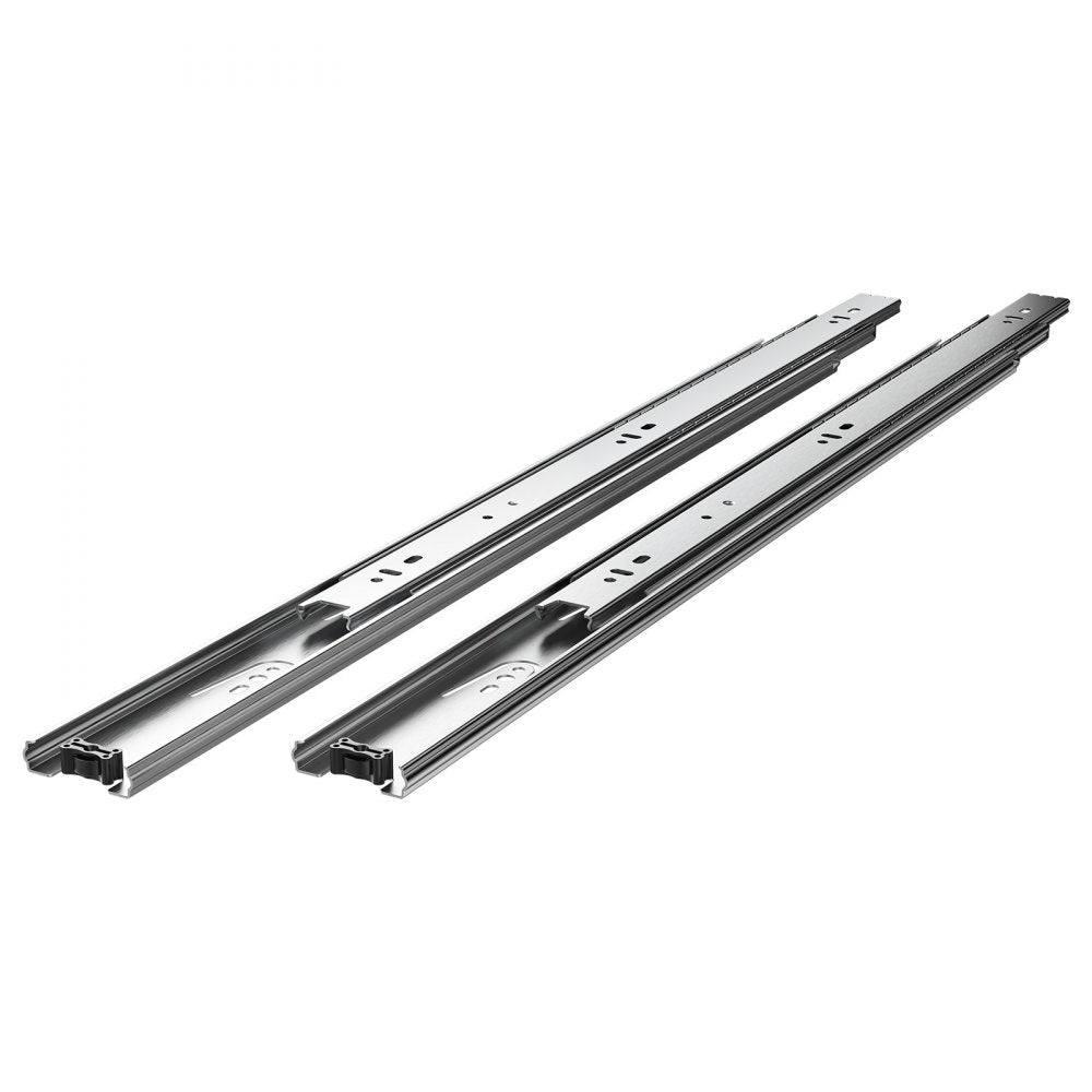 VEVOR Drawer Cabinet Slides Side Mount 24 inch 10 Pairs 100 LB Load Replacement