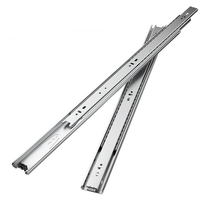 VEVOR Drawer Cabinet Slides Side Mount 24 inch 10 Pairs 100 LB Load Replacement