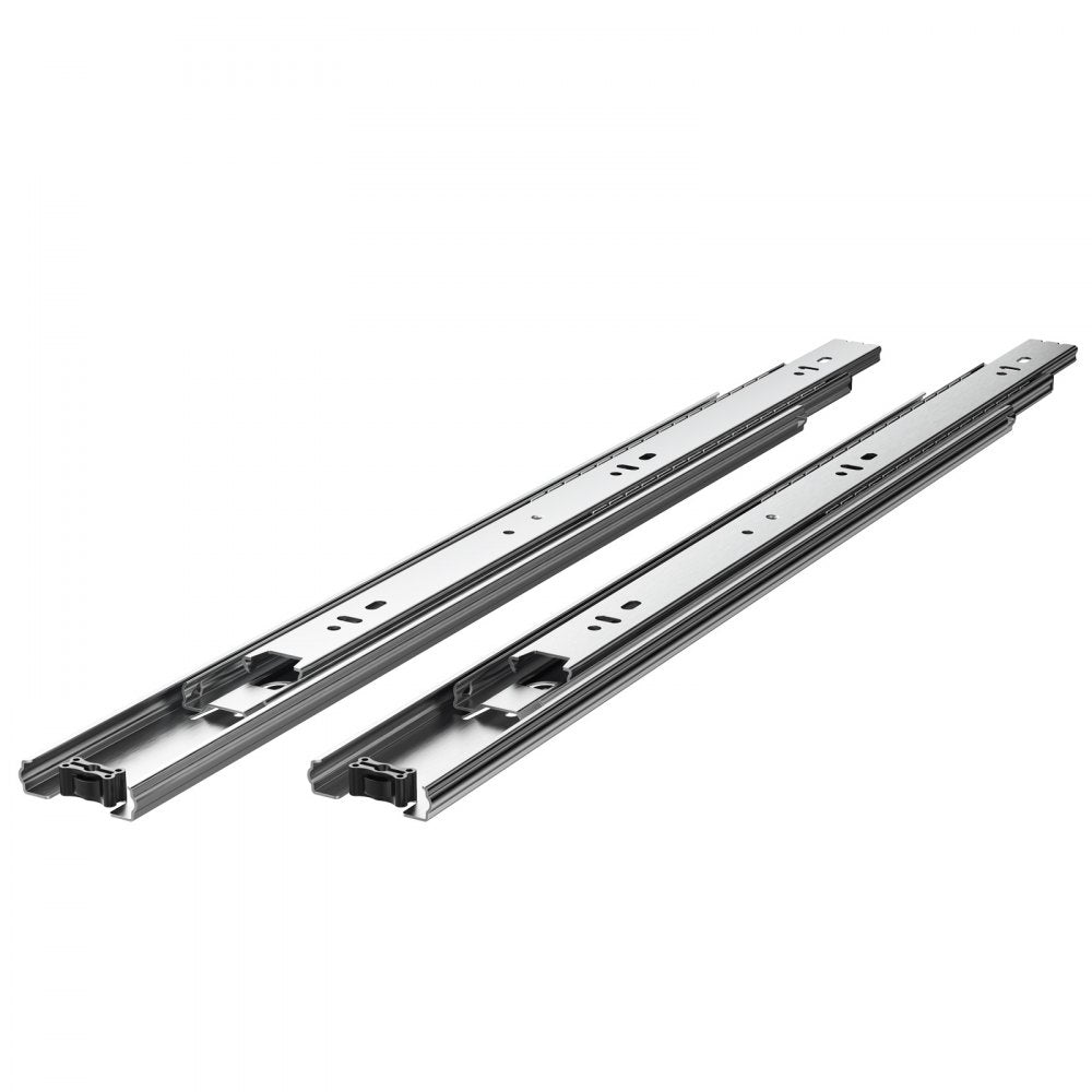 VEVOR Drawer Cabinet Slides Side Mount 18 inch 10 Pairs 100 LB Load Replacement