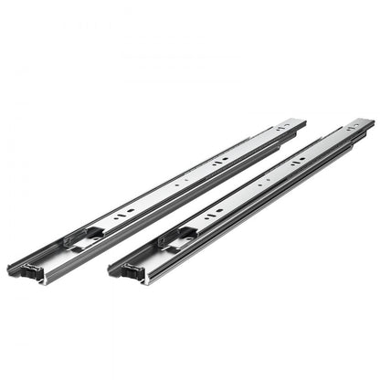 VEVOR Drawer Cabinet Slides Side Mount 18 inch 10 Pairs 100 LB Load Replacement