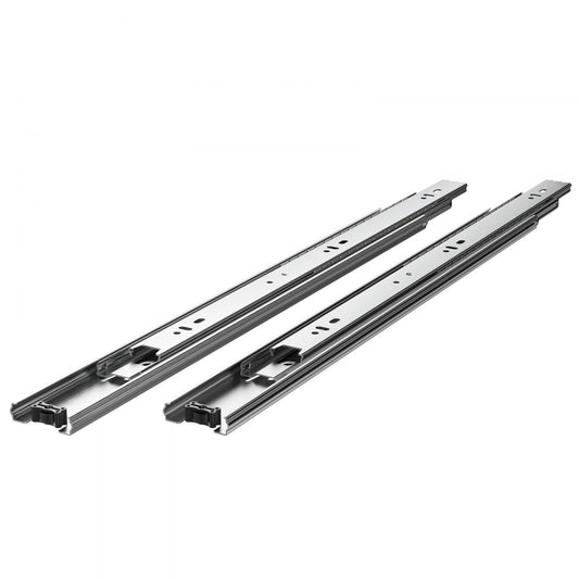 VEVOR Drawer Cabinet Slides Side Mount 18 inch 10 Pairs 100 LB Load Replacement