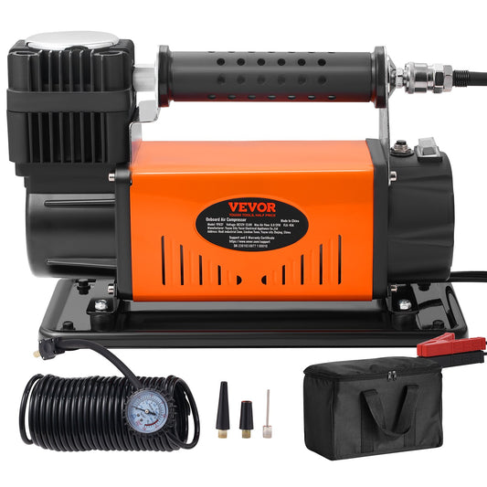 VEVOR 12V Air Compressor Heavy Duty 150PSI Offroad Air Compressor Portable Truck