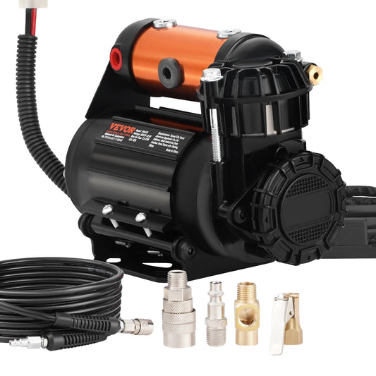 VEVOR Onboard Air Compressor Kit 150PSI Offroad Air Compressor Portable Tire Inflator