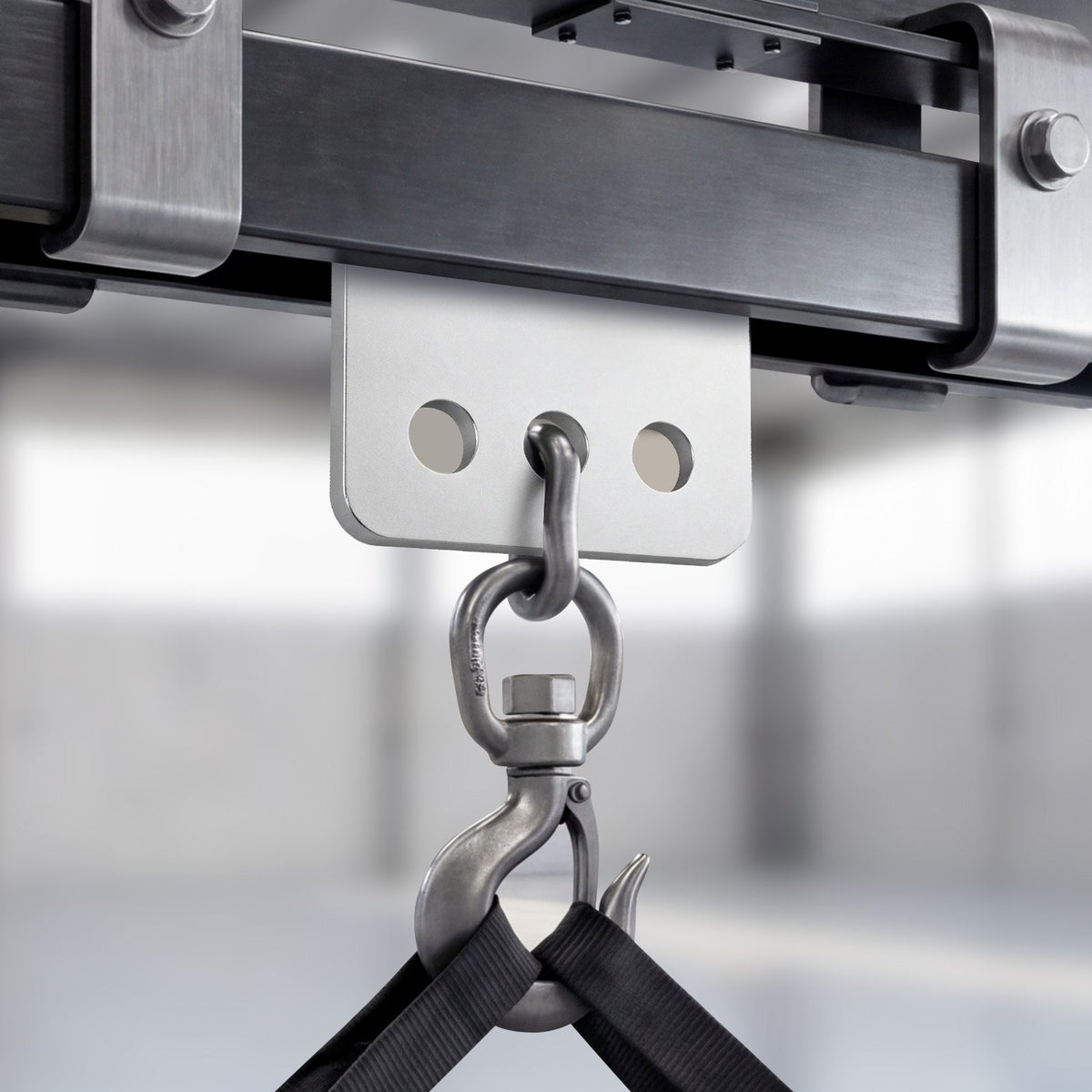 4 Wheel Trolley Assembly Rollers, 4 Pcs 499 kg Load, Dual Bearing Trolley Assembly for 1-5/8" Wide and All 1-5/8" or Taller Strut Channel, Heavy Duty Sliding Track System for Warehouse Garage