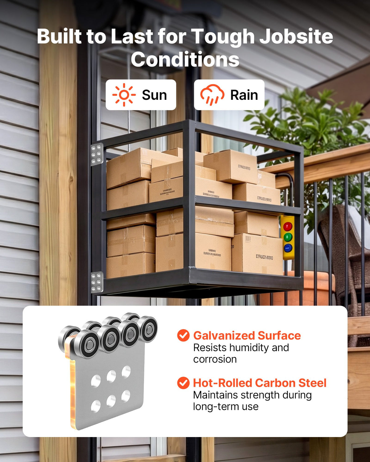 8 Wheel Trolley Assembly Rollers, 4 Pcs 1361 kg Load, Dual Bearing Trolley Assembly for 1-5/8" Wide and All 1-5/8" or Taller Strut Channel, Heavy Duty Sliding Track System for Warehouse Garage