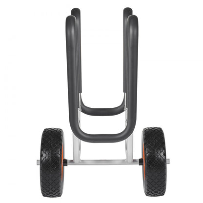 Kayak Cart 68.0 kg Stand Up Paddle Board Trolley with 25.4 cm Rubber Tires