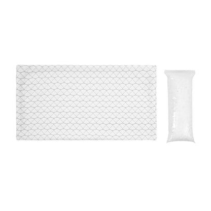 Bed Pillow for Sleeping, Queen Size Luxury Quality Hotel Pillow with Memory Foam Fill, Supportive & Adjustable, Includes Natural Firber Pillowcase, Bedding for Back, Stomach and Side Sleepers
