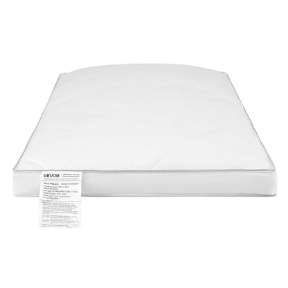 Bed Pillows for Sleeping, Set of 2, Queen Size Luxury Quality Hotel Pillows with Original Down Alternative Filling, Supportive and Fluffy, Bedding for Back, Stomach and Side Sleepers, White
