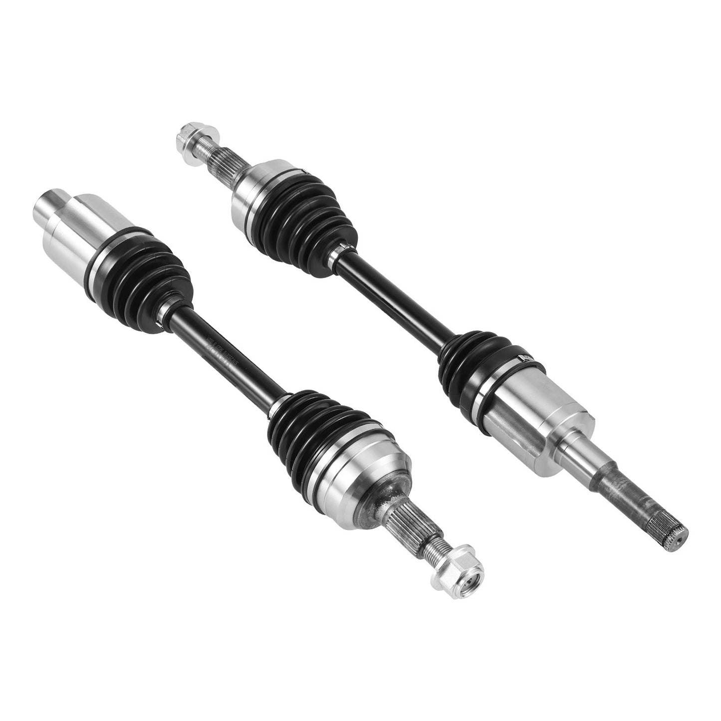 CV Axle Shaft Assembly, 2 Pieces Front Left & Right (Driver and Passenger Side), Automotive Replacement Joint Axles Pair Compatible with 2010-2017 Chevrolet Equinox, Alloy Steel & Carbon Steel