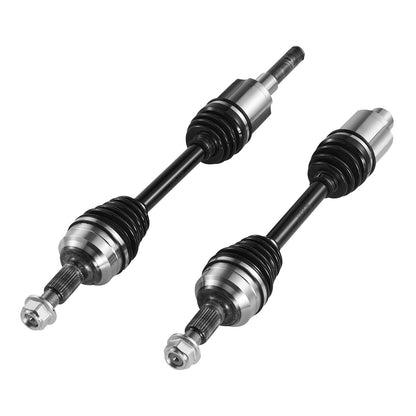 CV Axle Shaft Assembly, 2 Pieces Front Left & Right (Driver and Passenger Side), Automotive Replacement Joint Axles Pair Compatible with 2010-2017 Chevrolet Equinox, Alloy Steel & Carbon Steel