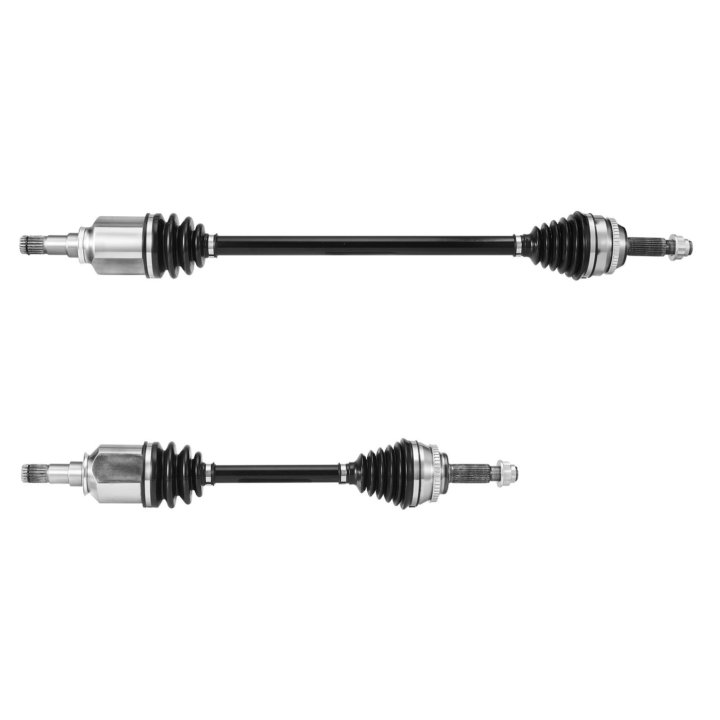 CV Axle Shaft Assembly, 2 Pieces Front Left & Right (Driver and Passenger Side), Automotive Replacement CV Joint Axles Pair Compatible with 2009-2018 Toyota Corolla, Alloy Steel & Carbon Steel