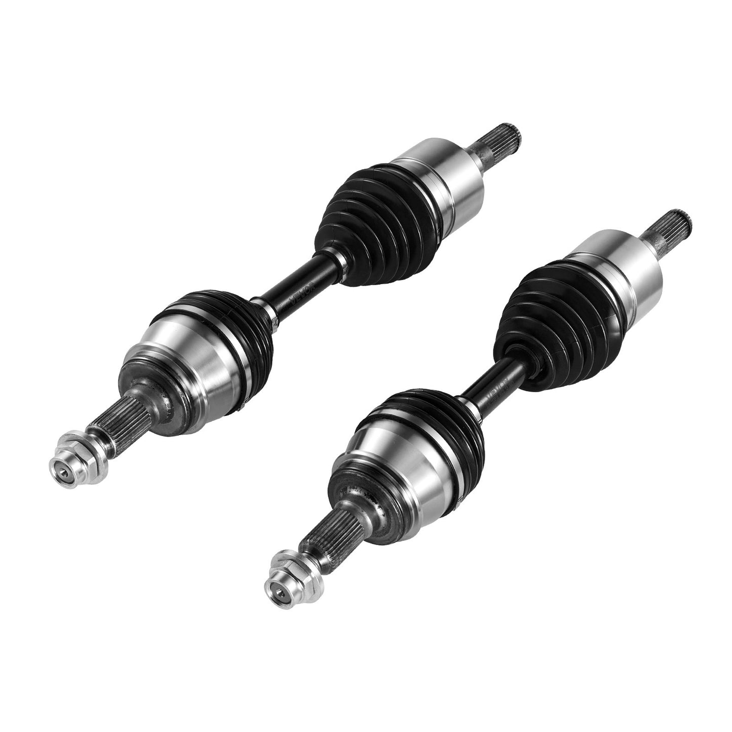 CV Axle Shaft Assembly, 2 Pieces Front Left & Right Side (Driver and Passenger Side), Automotive Replacement CV Joint Axles Pair Compatible with 2006-2010 Hummer H3, Alloy Steel & Carbon Steel
