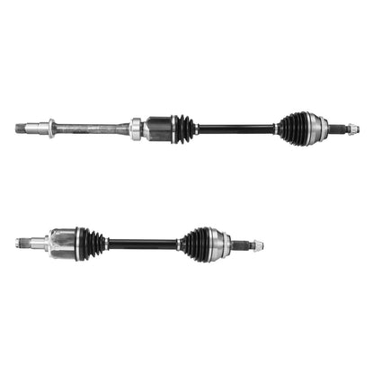 CV Axle Shaft Assembly, 2 Pieces Front Left & Right (Driver and Passenger Side), Automotive Replacement CV Joint Axles Pair Compatible with 2004-2010 Toyota Sienna, Alloy Steel & Carbon Steel