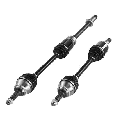 CV Axle Shaft Assembly, 2 Pieces Front Left & Right (Driver and Passenger Side), Automotive Replacement CV Joint Axles Pair Compatible with 2004-2010 Toyota Sienna, Alloy Steel & Carbon Steel