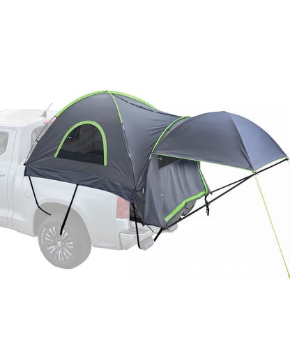 VEVOR Truck Tent 8.0-8.2ft Waterproof PU2000 Truck Bed Camping Tent 2-3 Person