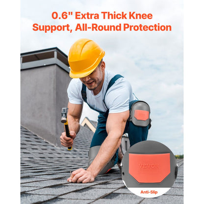 VEVOR Knee Pads for Work Extra Thick for Construction Flooring Cleaning Roofing