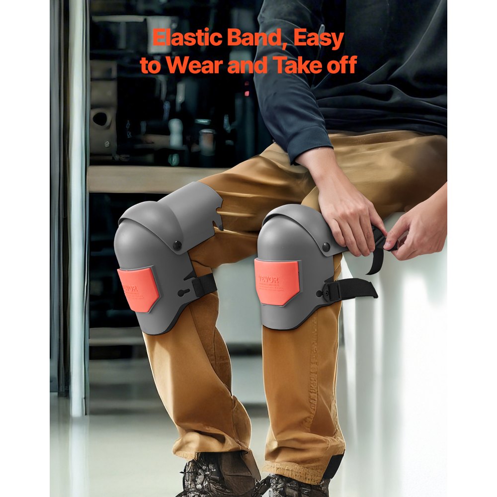 VEVOR Knee Pads for Work Extra Thick for Construction Flooring Cleaning Roofing