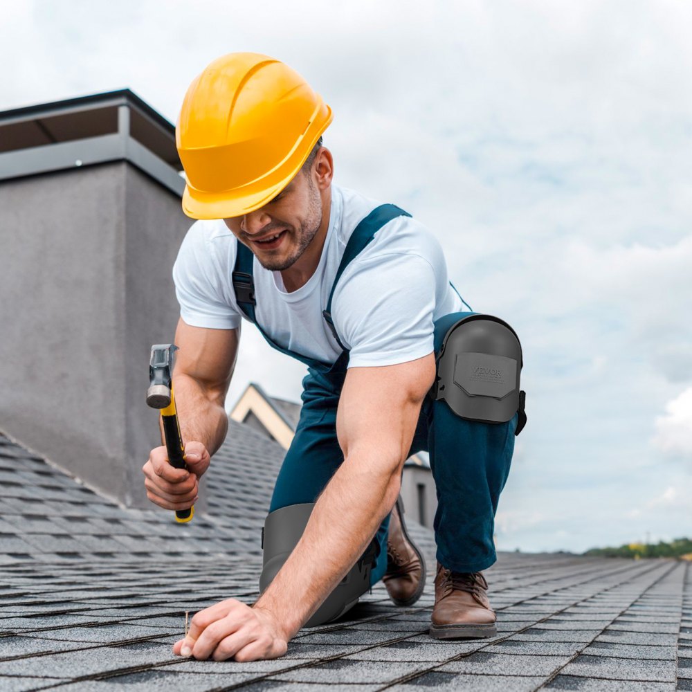 VEVOR Knee Pads for Work Extra Thick for Construction Roofing Flooring Cleaning