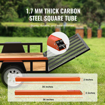 VEVOR Trailer Tailgate Lift Assist, Max 180 lbs Load Capacity, Compatible with Open