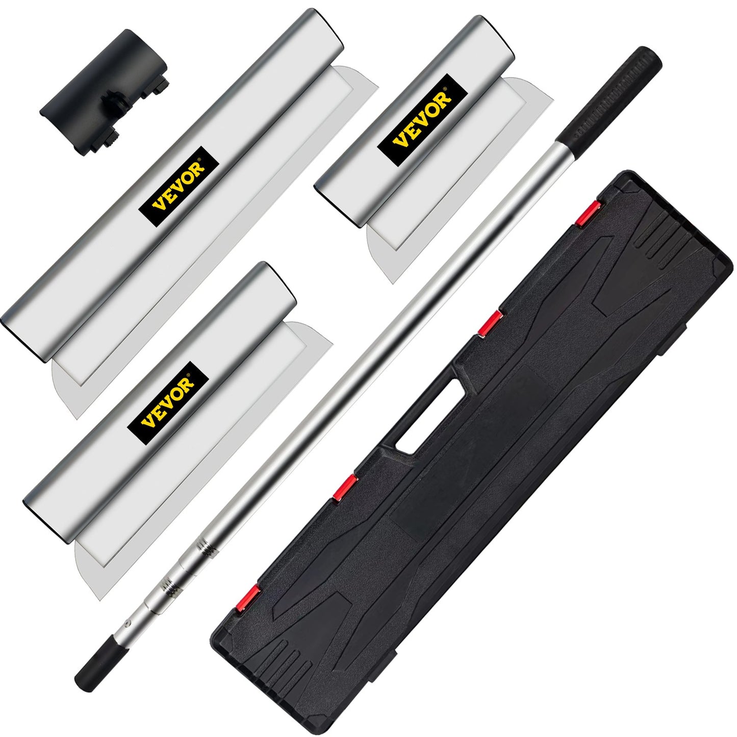 VEVOR Skimming Blade Set,10"+16"+24" Blades + 35"-78" Extension Handle，European