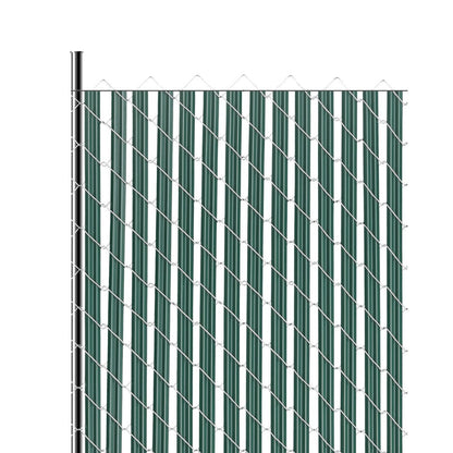 Chain Link Fence Privacy Slats Single-Wall for 1.5m High Fence Bottom Lock