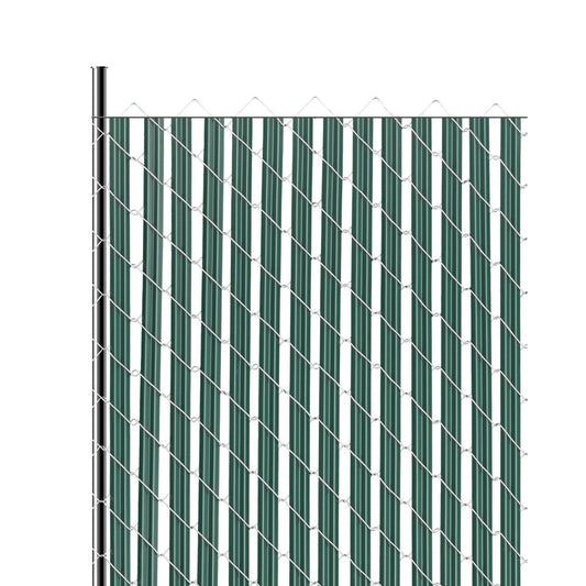 Chain Link Fence Privacy Slats Single-Wall for 1.5m High Fence Bottom Lock