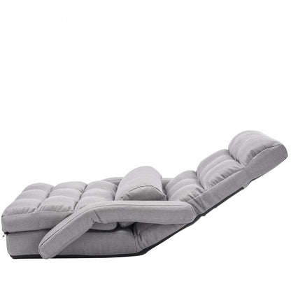 VEVOR Floor Chair with 5 Adjustable Position and Armrest Floor Gaming Chair