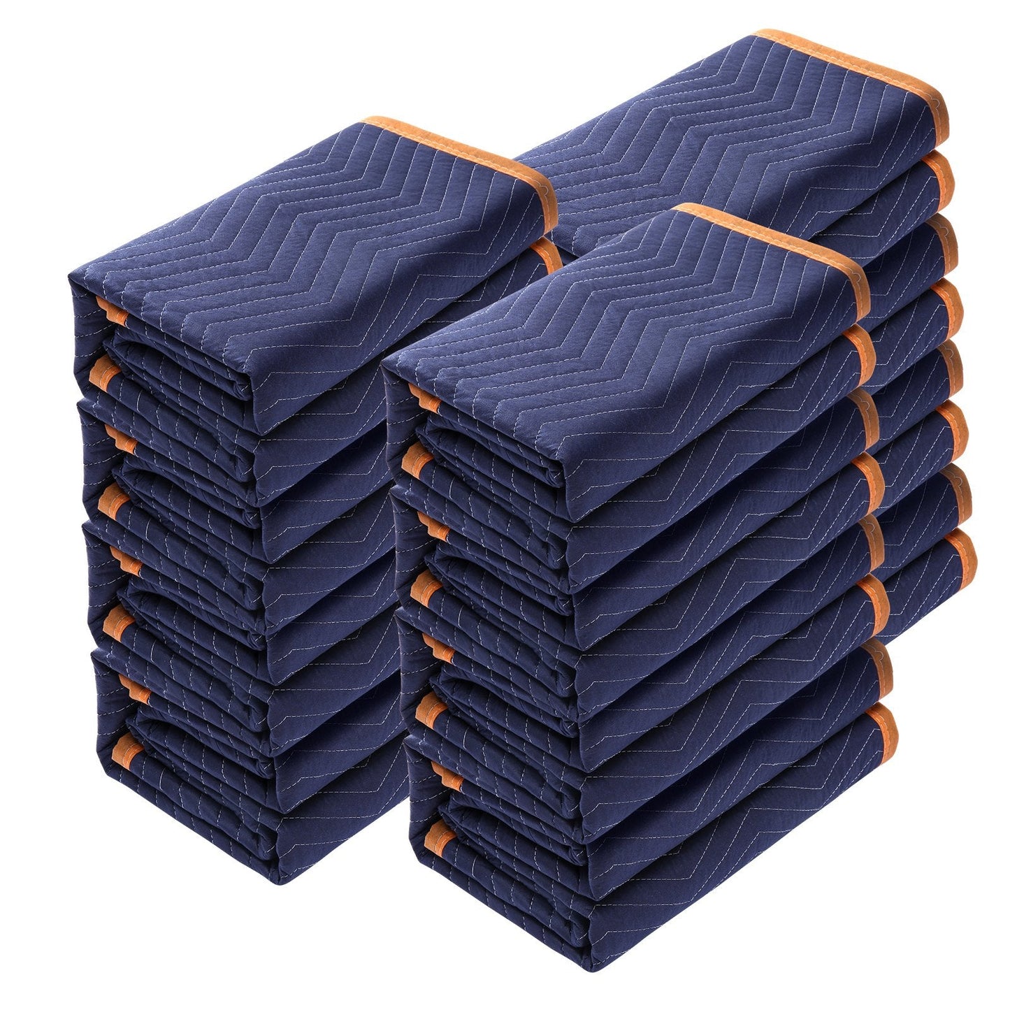 Professional Moving Blankets, 2 x 1.8 m, 15.6 kg/dz, 12-Pack, Heavy Duty Pads