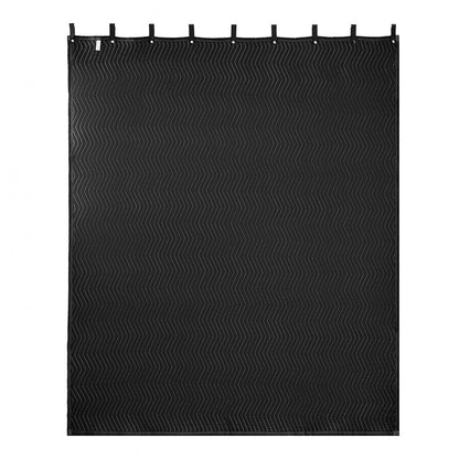 2 Pack Sound Dampening Blankets, 2438 x 2032 mm, Extra Large Soundproof Blanket with Grommets, Studio Grommeted Blanket 