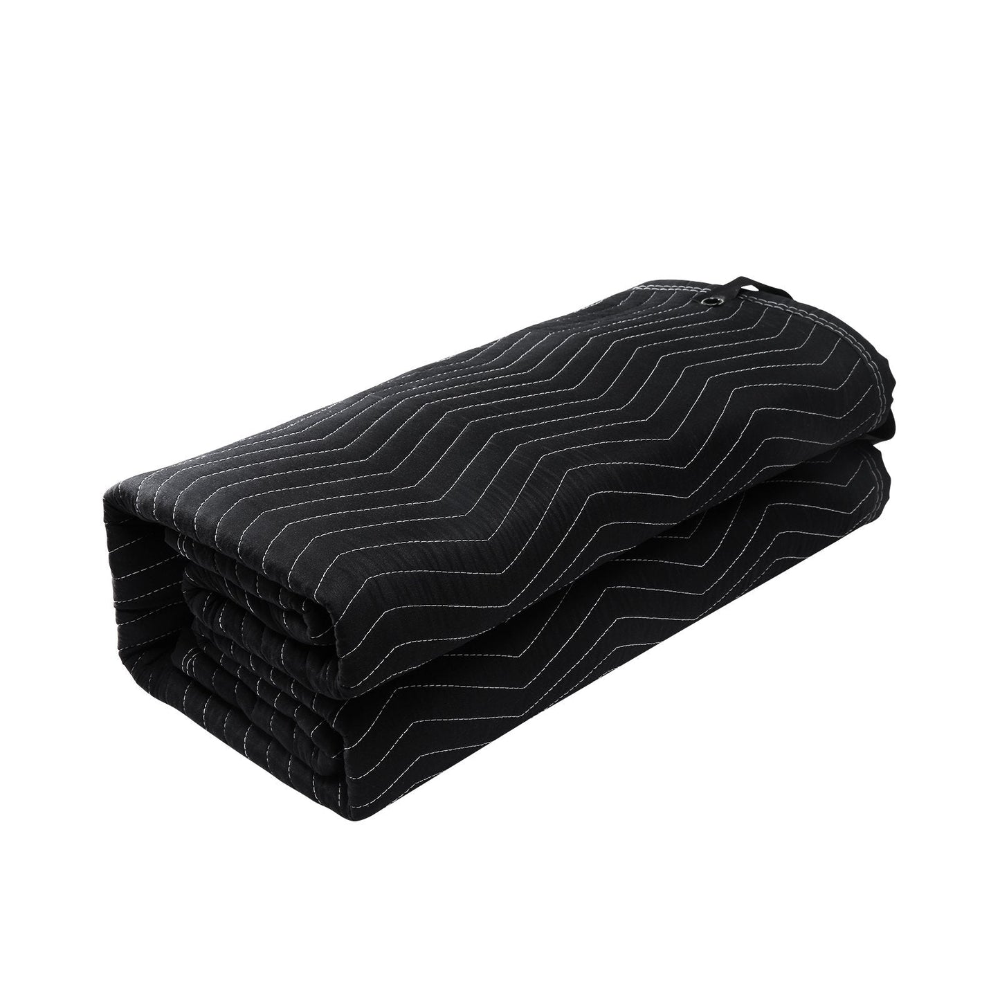 Extra Large Soundproof Blanket with Grommets, 2.4 x 2 m, Black, 4 kg