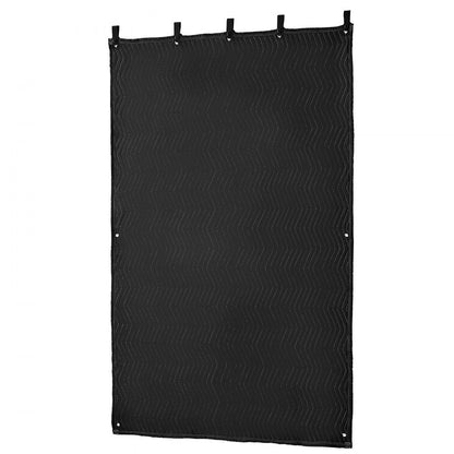 Sound Dampening Blankets, Soundproof Curtains with 2032 x 1219 mm, Soundproof Blanket with Grommets, Studio Grommeted Bl