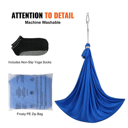 Therapy Swing for Kids & Adults with Special Needs, 2.8m, 250kg Capacity, Blue