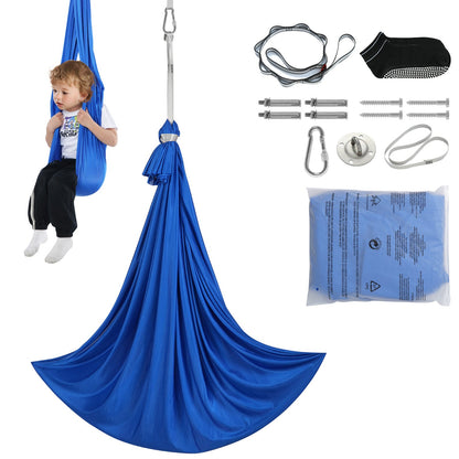 VEVOR Sensory Swing for Kids, 2.8 m Length, Therapy Swing for Children with Special