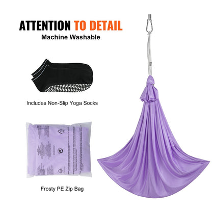 VEVOR Sensory Swing for Kids, 2.8 m, Therapy Swing for Children with Special Needs,
