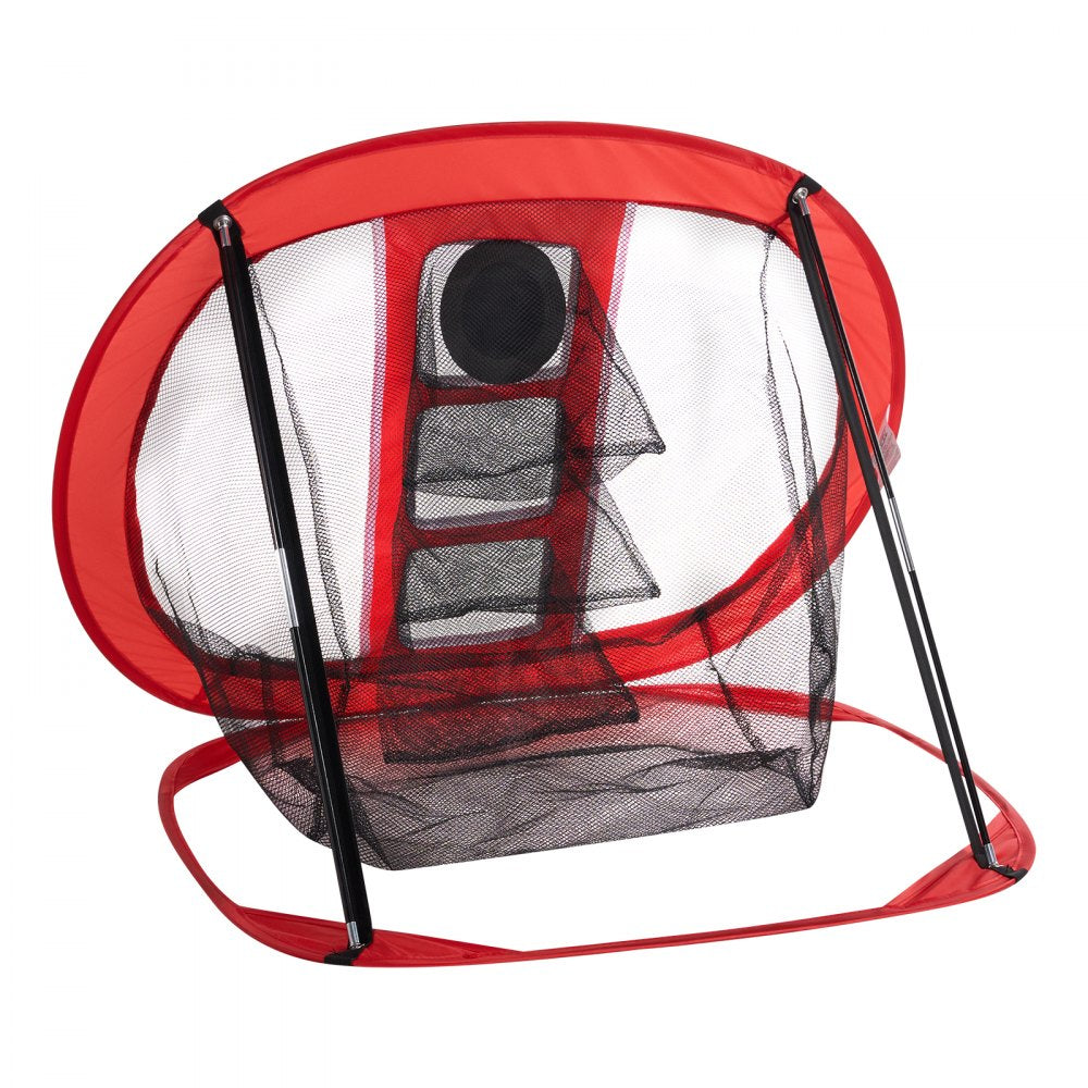Golf Chipping Net Pop Up Golf Practice Net Portable Indoor Hitting Aid