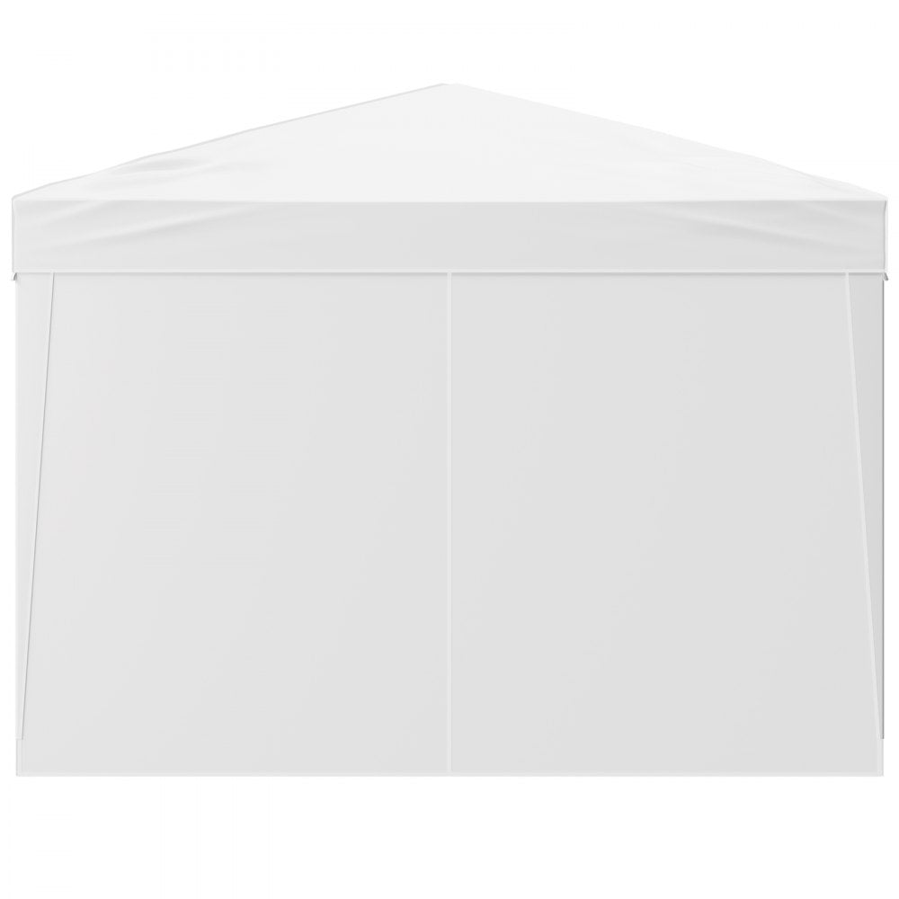VEVOR Pop Up Canopy 2.95 x 2.95m Pop Up Gazebo Tent with 3 Sidewalls & 2 Windows