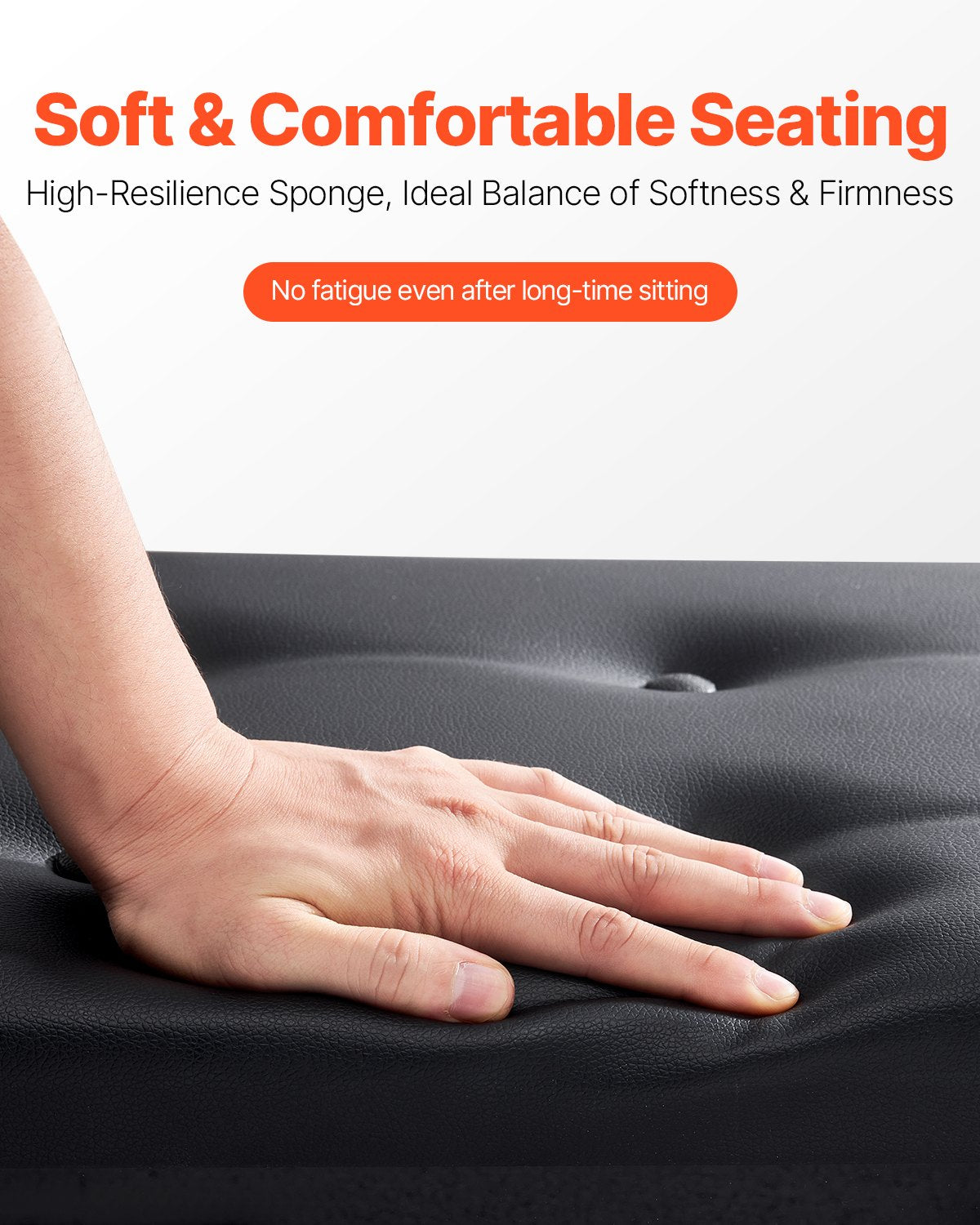 Adjustable Piano Bench with Storage, Padded Seat & Wooden Bookcase Stool