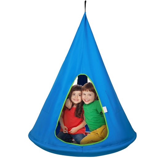 VEVOR Kids Nest Swing Chair, Hanging Hammock Chair with Adjustable Rope, Hammock
