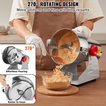 1000g High-Speed Electric Spice & Grain Grinder, 6.2 kg, 3000W, 28000 RPM