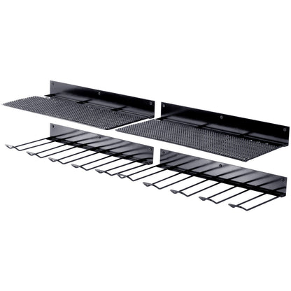 VEVOR Power Tool Organizer, 4 Slot, 2 Layers, 2 Pack Cordless Drill Holder Wall