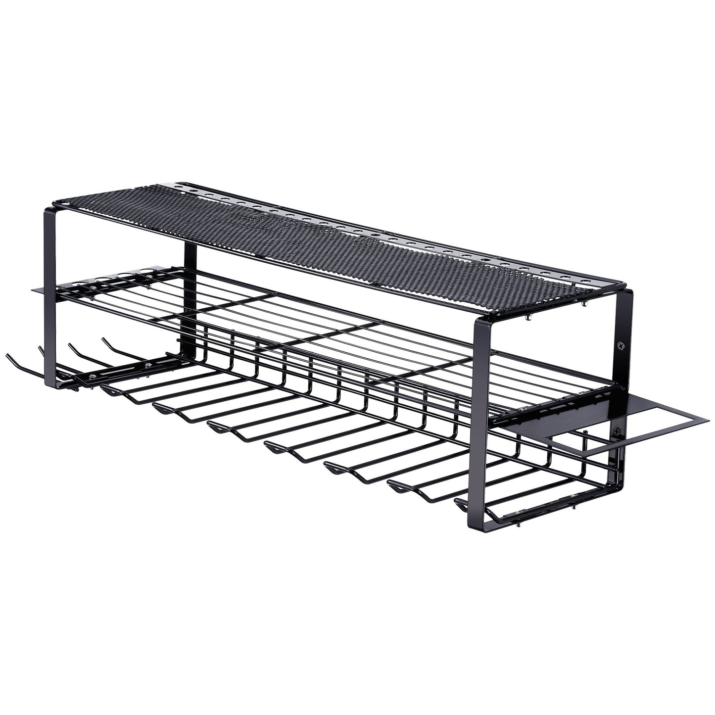 VEVOR Power Tool Organizer, 7 Slot, 3 Layers, Cordless Drill Holder Wall Mount,
