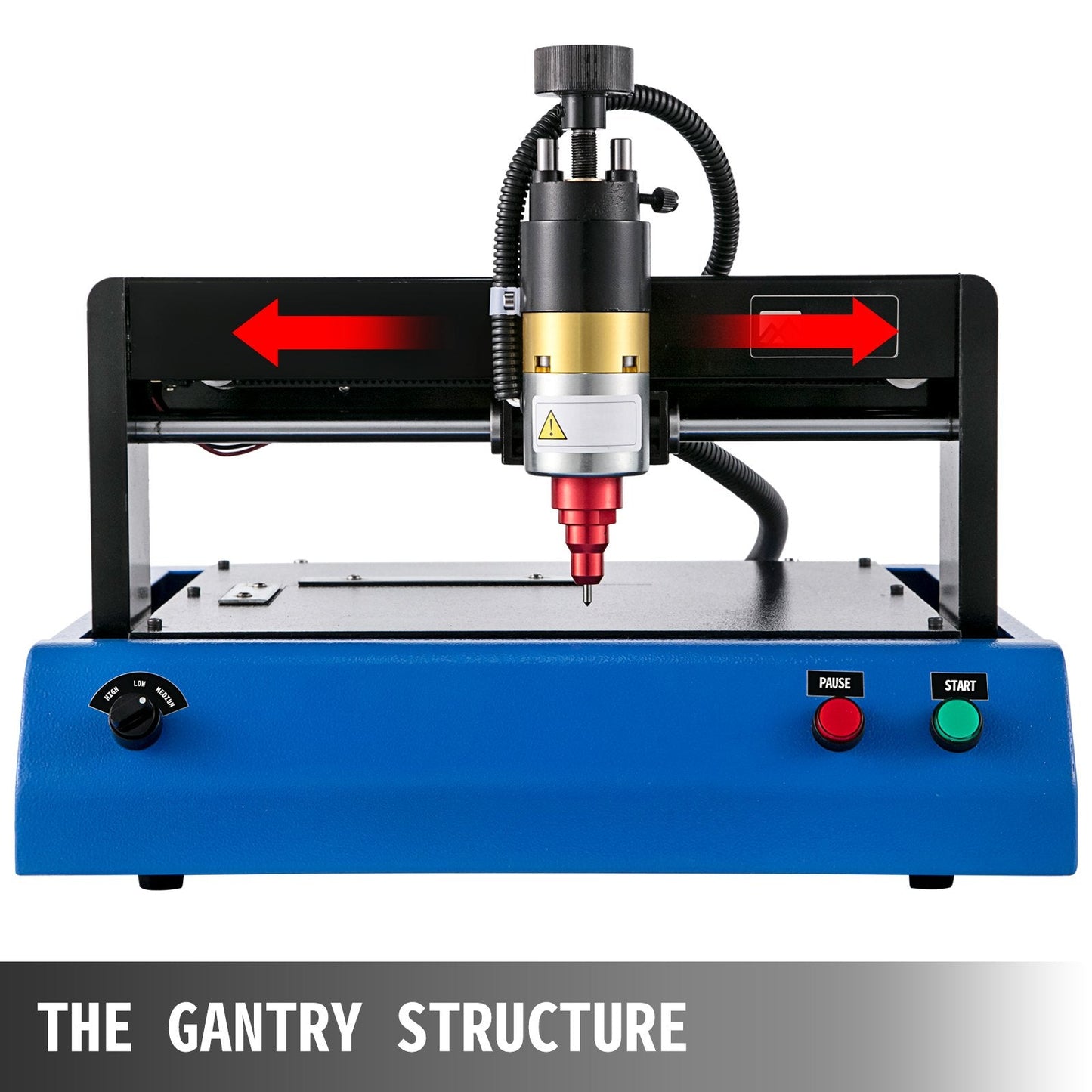 400W Electric Metal Marking Machine, 0.05-1mm Depth, 200x300mm Area