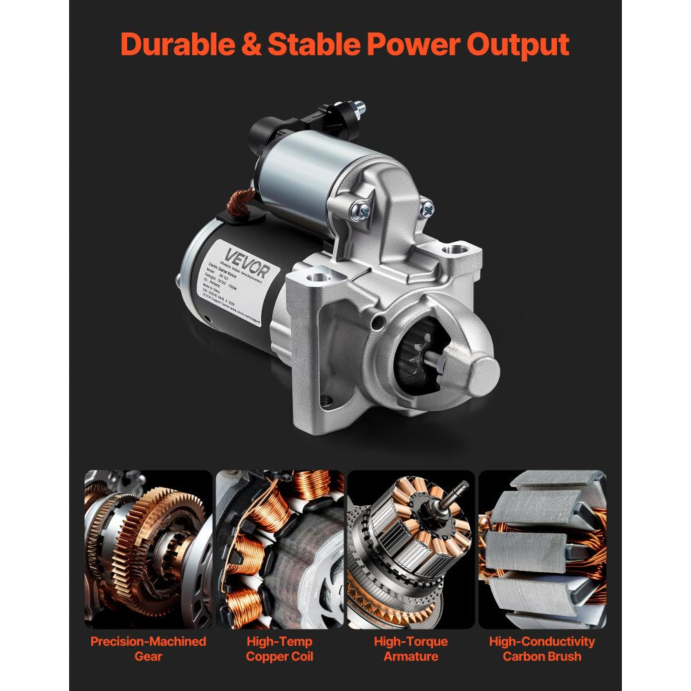 Starter High Torque Starter Motor for Cadillac Chevy GMC 10910 M000T24072