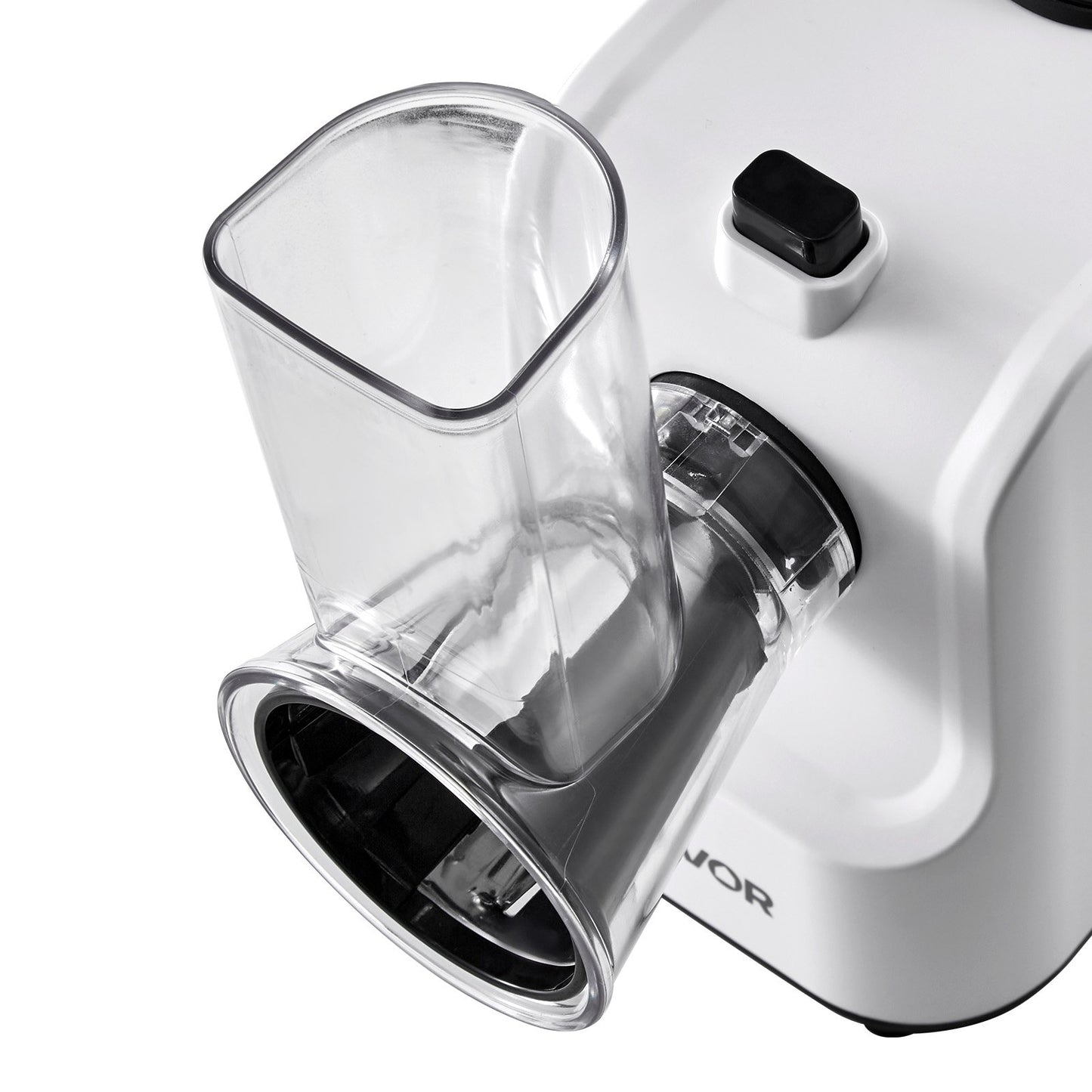 Electric Cheese Grater Salad Maker, 200W Salad Shooter, Electric Vegetable Slicer Shredder Chopper for Fruits with 5 Attachments, Stainless Steel Food Cutter for Vegetables, and Cheeses