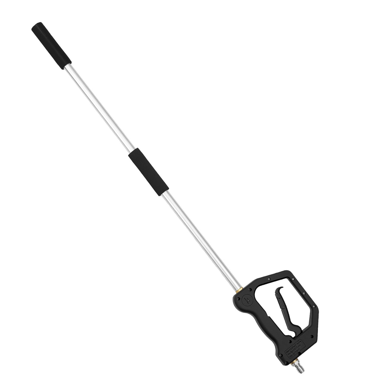 2.74 m Pressure Washer Telescoping Wand, 3-Section with Power Washer Extension Wands, 7 Nozzles, Hose Adapter, Support Belt, Storage Bag, 4000 PSI Telescopic Gutter Cleaner for High Cleaning